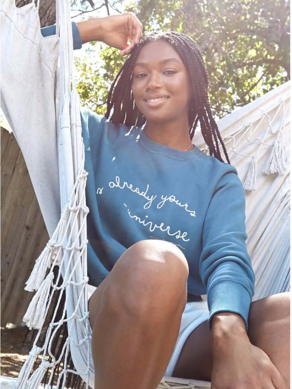 Spiritual Gangster Universe Bridget Raglan Sweatshirt Large | Pullover